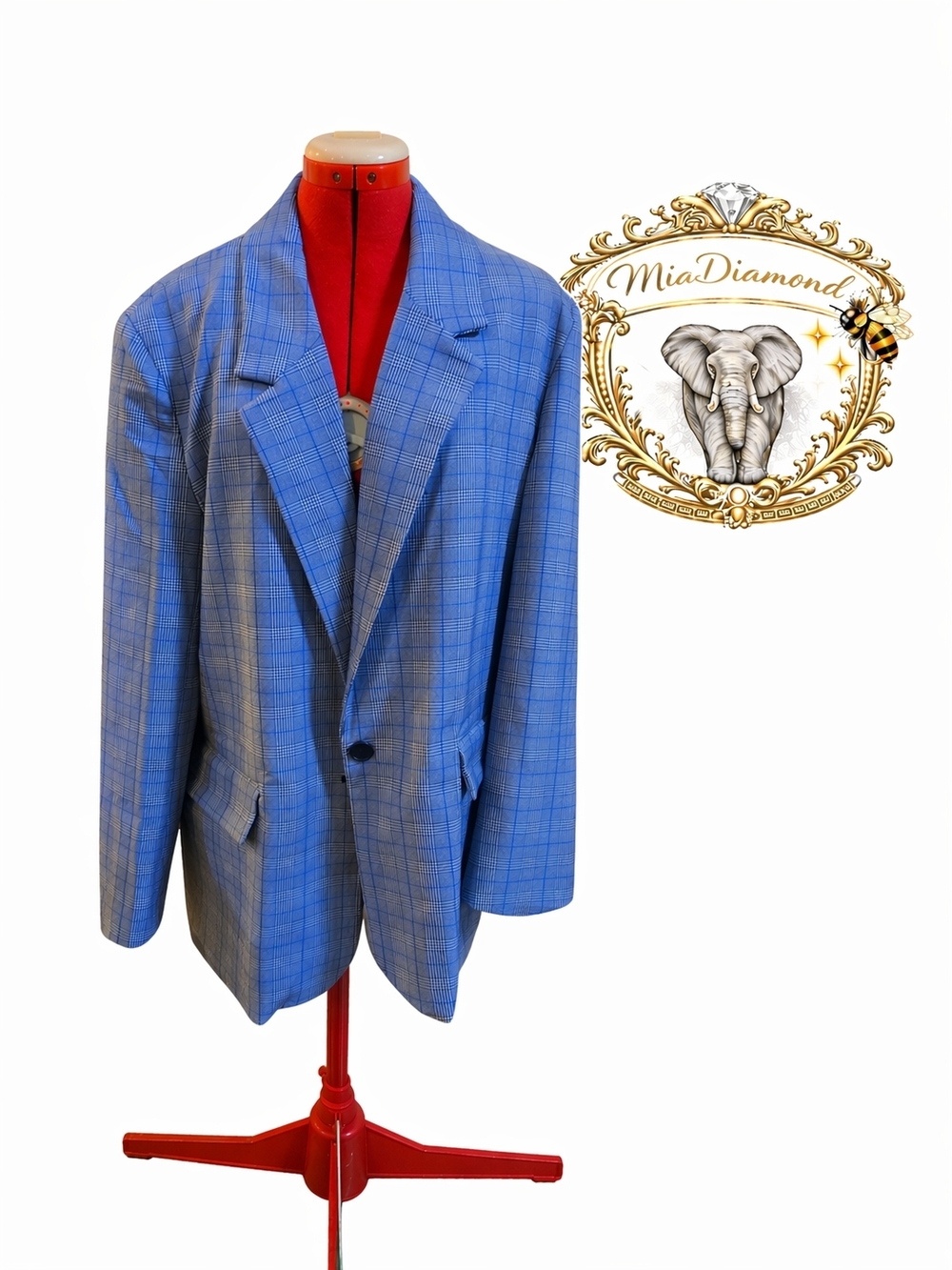 Steve Madden Plaid Women's Blazer